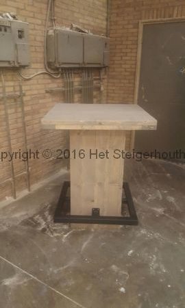 Bartafel Blok Industrieel