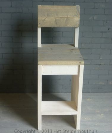 Barkruk Blok Rugleuning