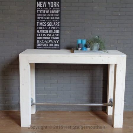 Bartafel Blokpoot Steigerbuis Strak