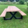 Picknicktafel Industrieel Douglas Cross - Afbeelding 2
