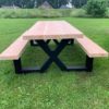 Picknicktafel Industrieel Douglas Cross - Afbeelding 5
