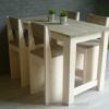Bartafel met 4 Barstoelen - Afbeelding 4