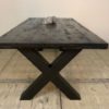 Tafel Cross Industrieel Black - Afbeelding 2