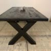 Tafel Cross Industrieel Black - Afbeelding 8