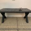Tafel Cross Industrieel Black
