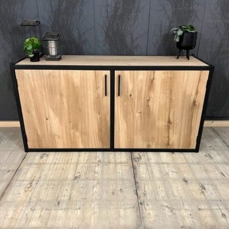 Dressoir Industrieel eiken