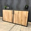 Dressoir Industrieel eiken - Afbeelding 6