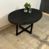 Salontafel Industrieel Ovaal Black - Afbeelding 5