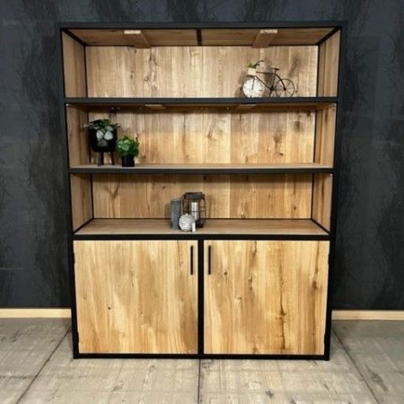 Buffetkast Industrieel eiken