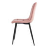 Elise Eetkamerstoel - Roze Velvet - Afbeelding 3