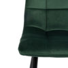 Elise Eetkamerstoel - Groen Velvet - Afbeelding 5