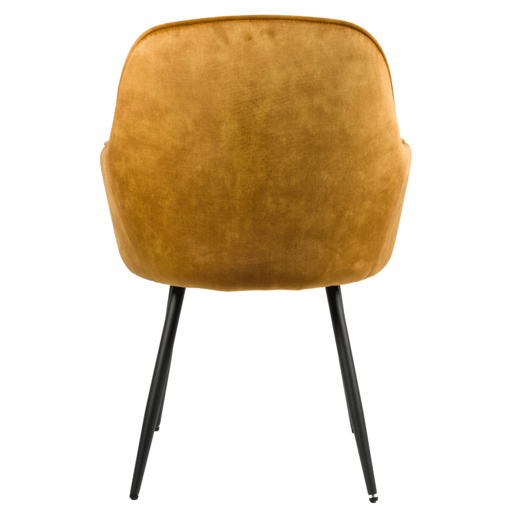 Julia Eetkamerstoel - Geel - Afbeelding 5