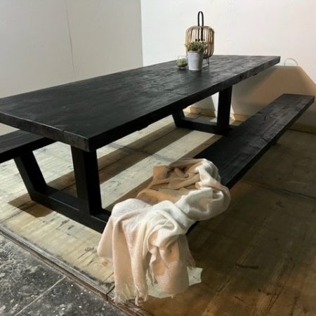 Picknicktafel Industrieel Summer Black