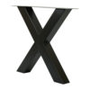 Set van X poten voor tafel