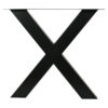 Set van X poten voor tafel - Afbeelding 4