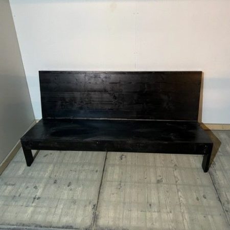 OUTLET! Bankje Lounge Zwart