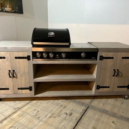 Buitenkeuken Cook incl. Grandhall Premium G3 built in plus BBQ