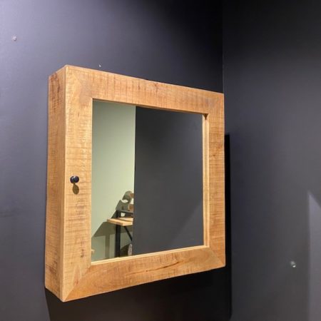 Benoa 1 Deur & Spiegel Mango Badkamerkast 80