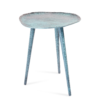 Blauw Patina Bijzettafel 34,5