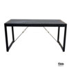 Britt Eettafel Zwart 160 - Afbeelding 2