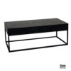 Jax Salontafel 2 Laden Zwart 120 - Afbeelding 3