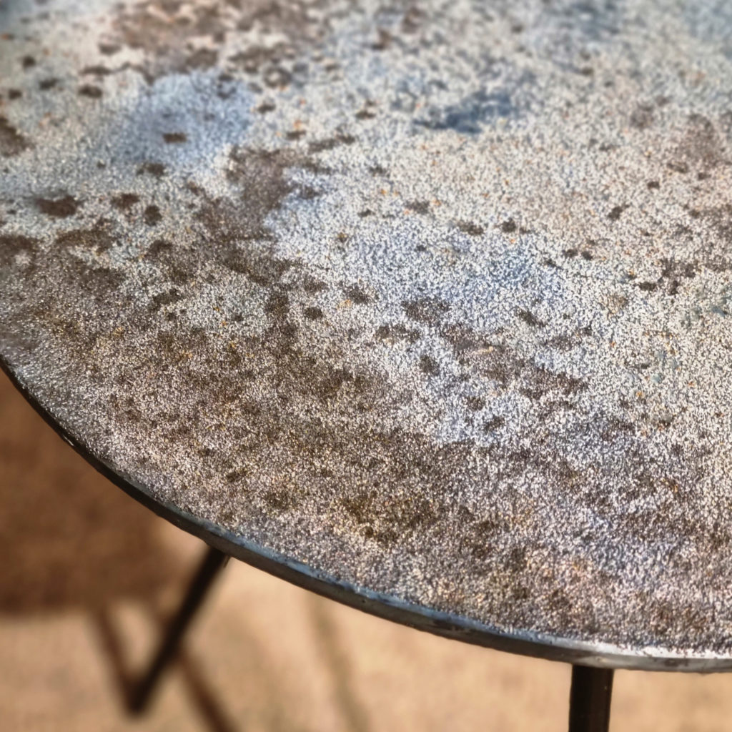 Messing Glazen Bijzettafel 38 - Afbeelding 3