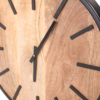 Kleine Mango Houten Wandklok - Afbeelding 3