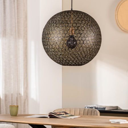 Hanglamp, 50 cm, H340 zwart