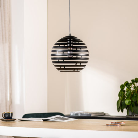Hanglamp, 30 cm, H340 zwart