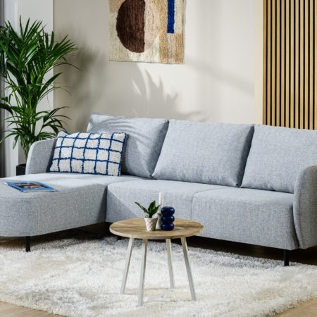 3 zits bank CL L+R, stof Urban, U311 grijs