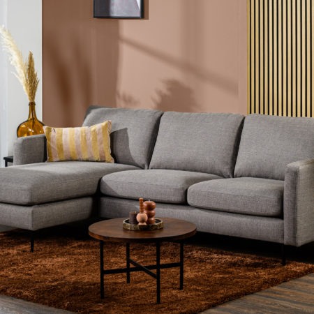 3 zits bank CL L+R, stof Woven, W520 taupe