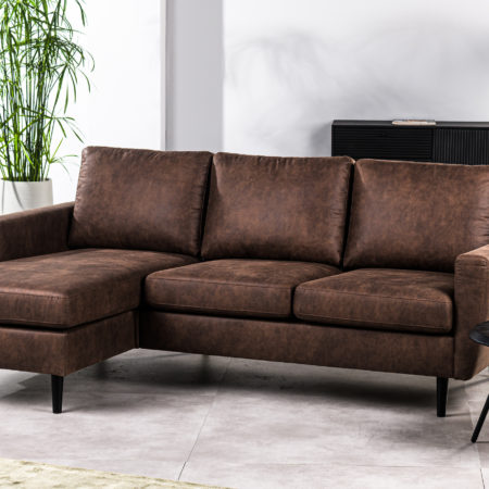 3 zits bank CL L+R, stof Savannah, S430 bruin