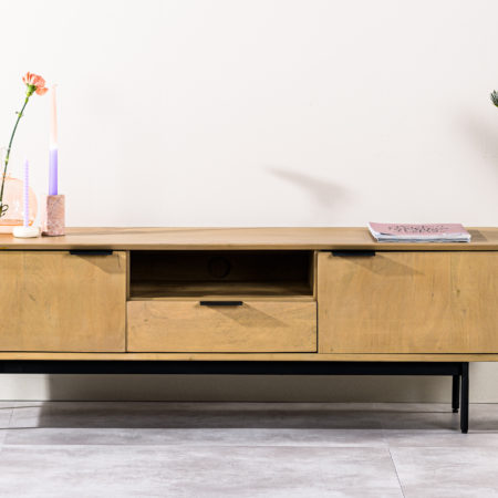 Tv-meubel 2D, 140 cm, B180 natural