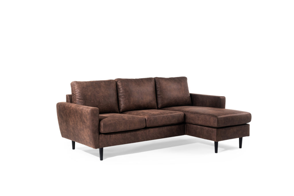 3 zits bank CL L+R, stof Savannah, S430 bruin - Afbeelding 11