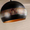 Hanglamp, 3-lichts, H340 zwart - Afbeelding 2