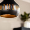 Hanglamp, 3-lichts, H340 zwart - Afbeelding 2