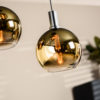 Hanglamp, 3-lichts, H850 goud - Afbeelding 2