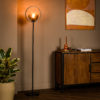 Vloerlamp, 1-lichts, V340 smoke glas - Afbeelding 2