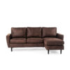 3 zits bank CL L+R, stof Savannah, S430 bruin - Afbeelding 12