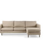3 zits bank CL L+R, stof Dillon, D460 beige - Afbeelding 12