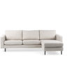 3 zits bank CL L+R, stof Dillon, D820 ivoor - Afbeelding 12