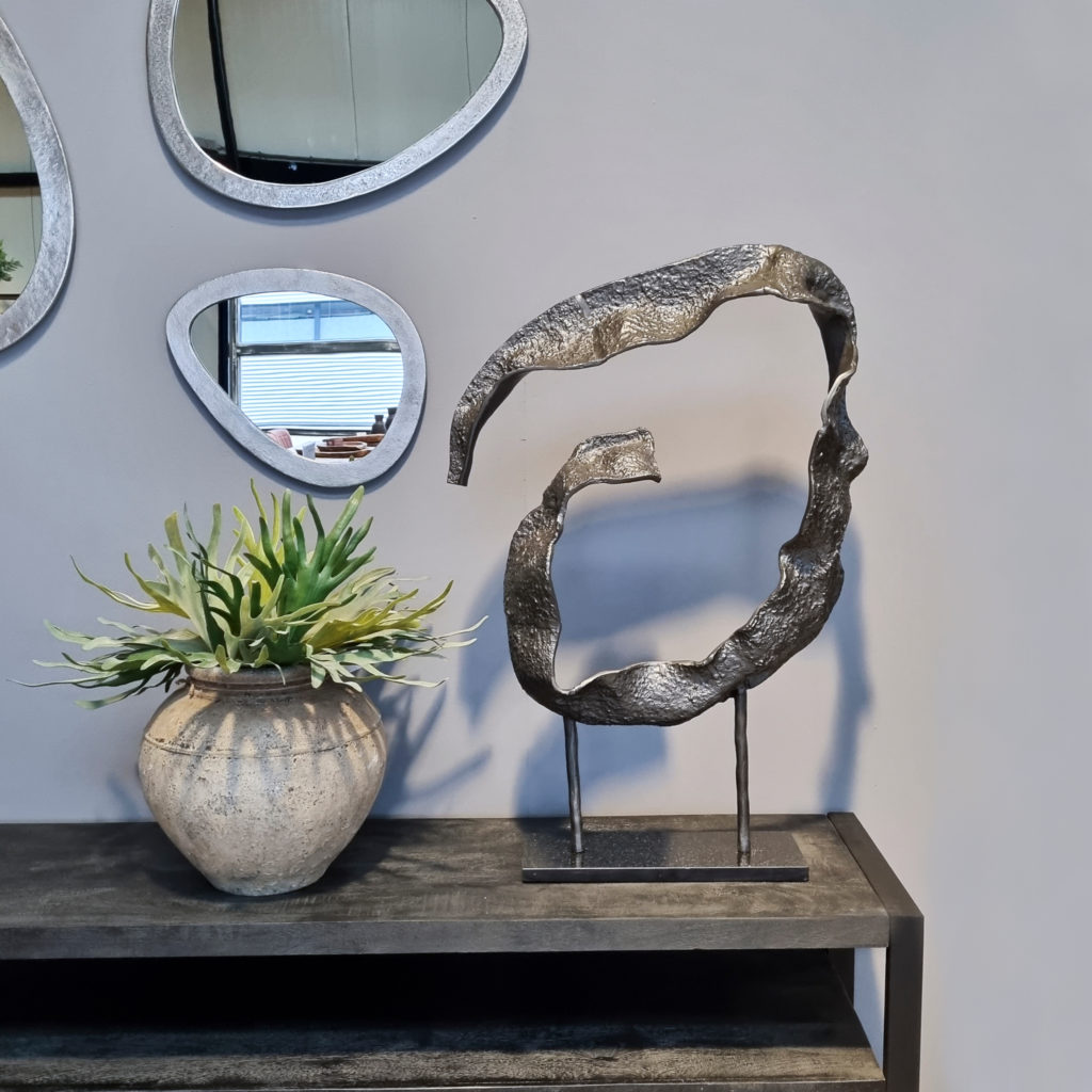 Antieke loden sculptuur - Afbeelding 2