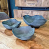 Blauwe patina decoratieve kom - Afbeelding 2