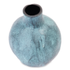 Blauwe patina decoratieve vaas - Afbeelding 2