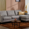 3 zits bank CL L+R, stof Woven, W520 taupe - Afbeelding 13