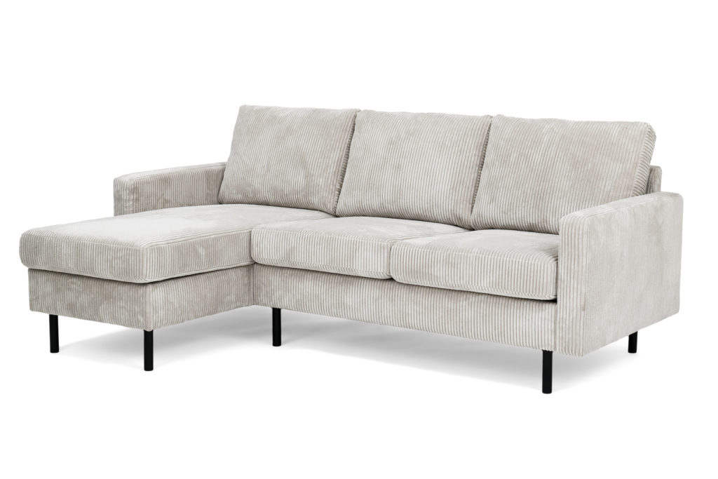 3 zits bank CL L+R, stof RIB, RIB920 naturel - Afbeelding 2