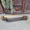 Antiek Messing Dienblad 79 - Afbeelding 3