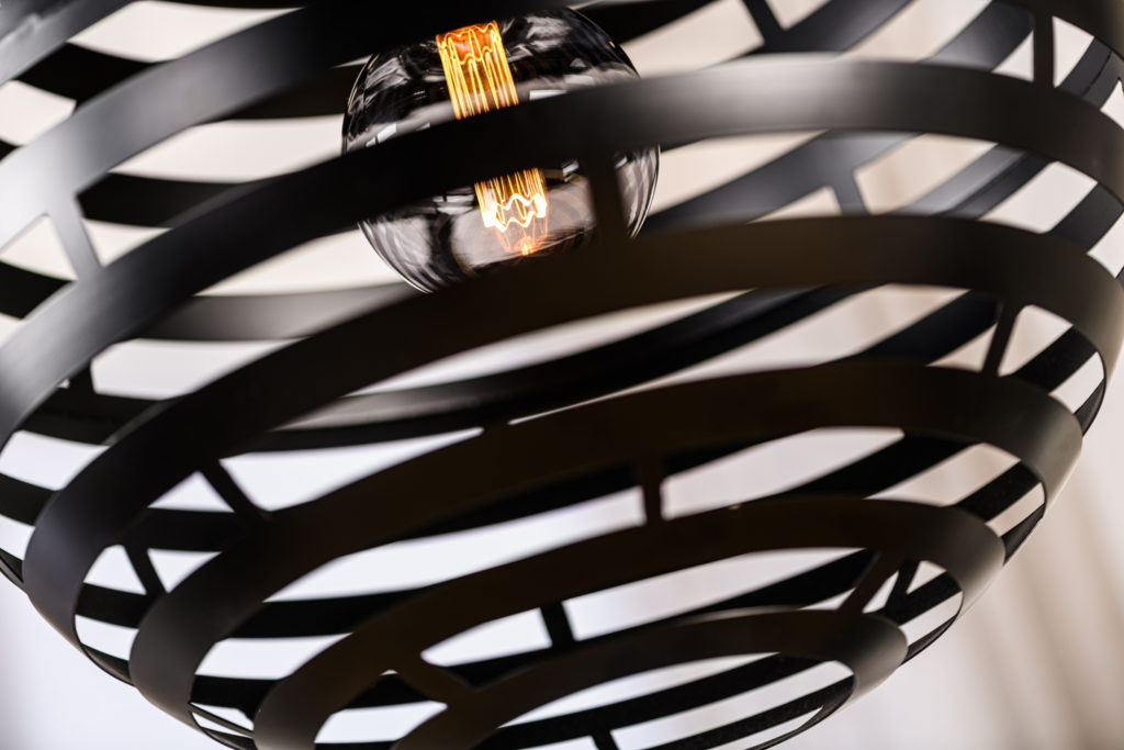Hanglamp, 50 cm, H340 zwart - Afbeelding 4