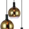 Hanglamp, 3-lichts, H850 goud - Afbeelding 4