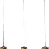 Hanglamp, 3-lichts, H850 goud - Afbeelding 4